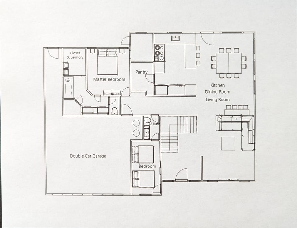 Main Level Floor Plan