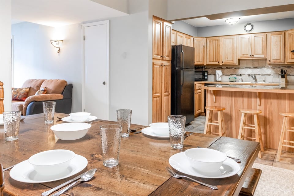 Dining Table and Kitchen