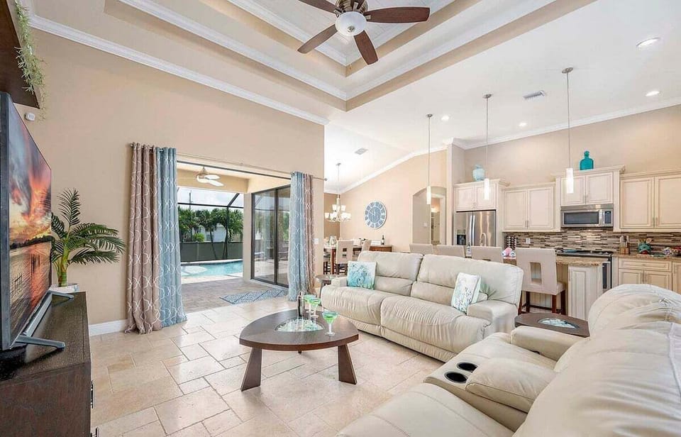 Open Living Room Space