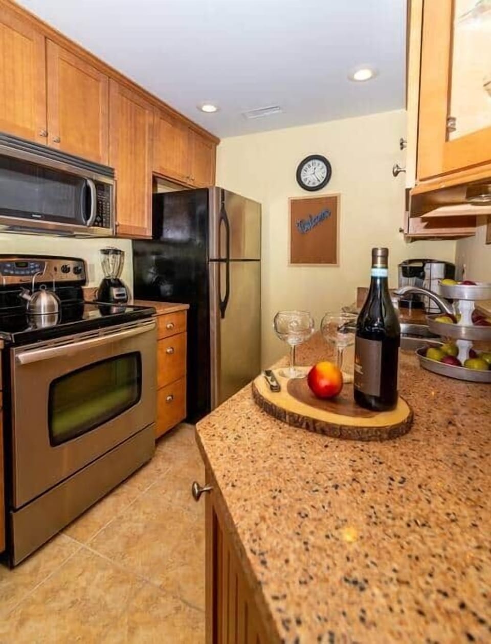 Full Kitchen with All the Essentials