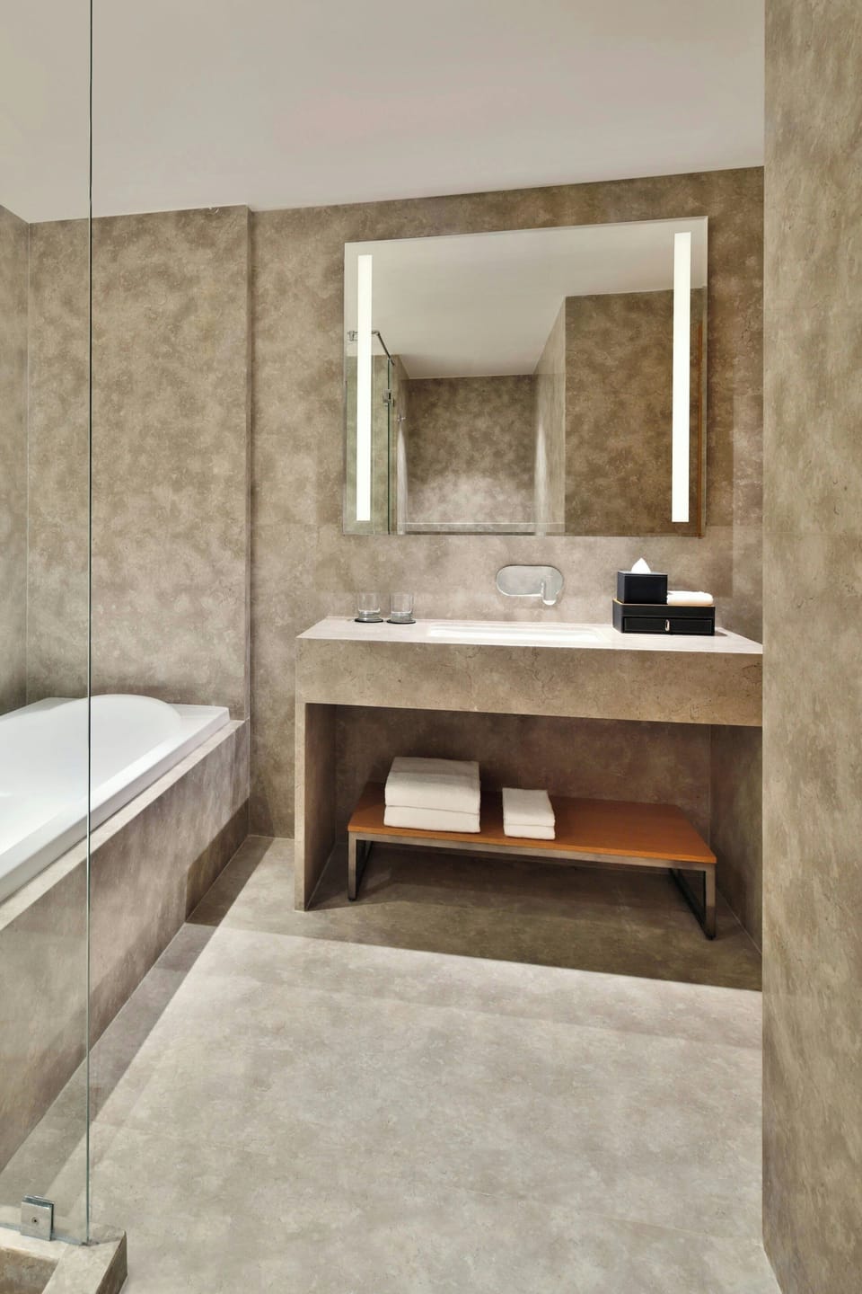 Presidential Suite, 1 King Bed with Sofa bed | Bathroom | Free toiletries, hair dryer, bathrobes, slippers