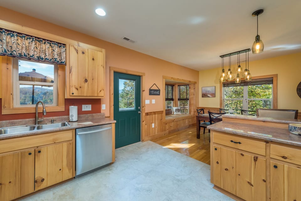 Kitchen view 2
