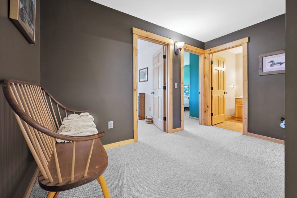 Lower level hallway