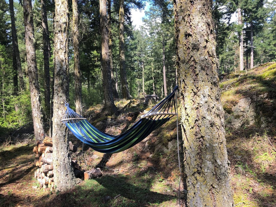 Relax in one of our Brazilian hammocks.
