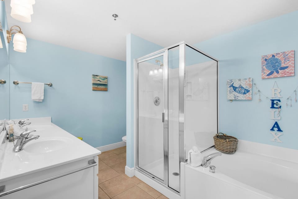 Master bathroom