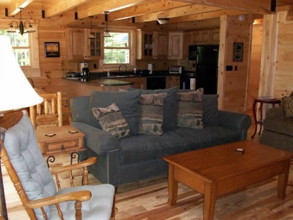 Open plan living room