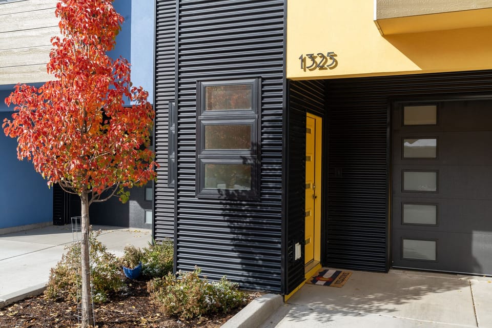 Exterior View - 1 Car garage plus room for sports gear etc.