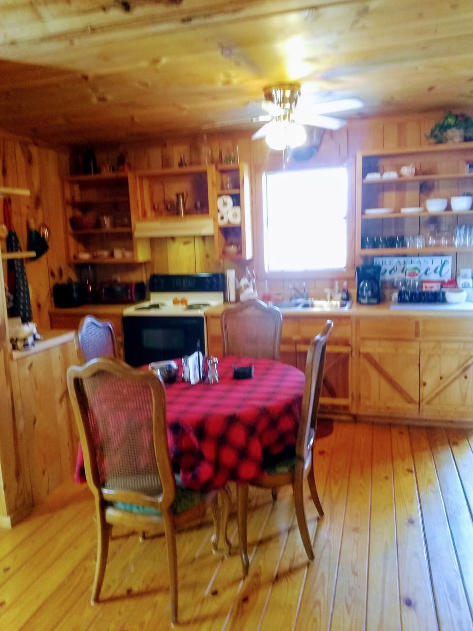 Kitchen and dining area!