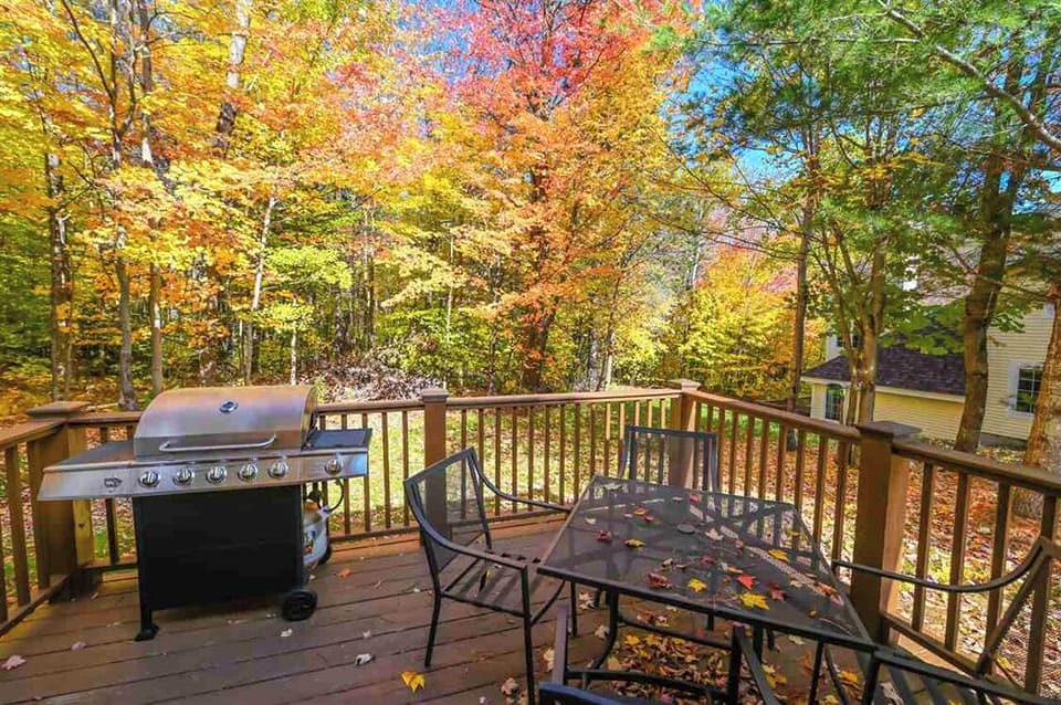 Enjoy the beauty of Vermont on the deck