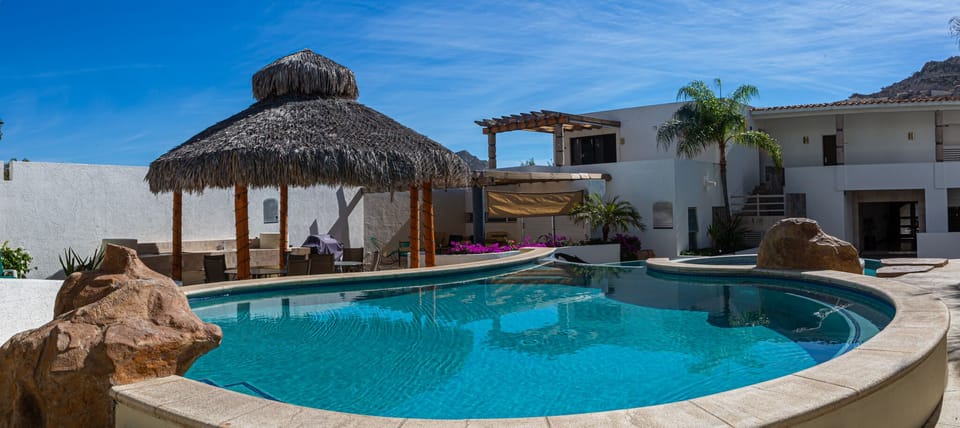 Pool & Palapa area w/ BBQ