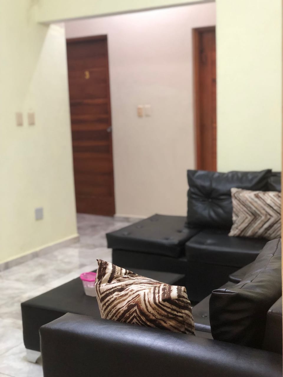 Family Triple Room | Living area | 32-inch Smart TV with digital channels, TV, Netflix