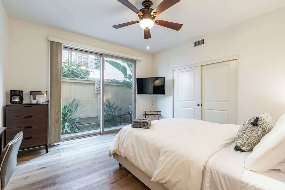 Large Sliding Glass Door that Lead to Patio
