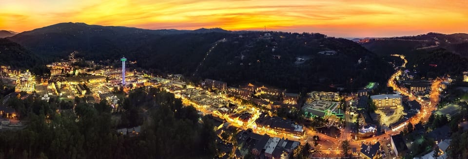 Just 8 miles from Riley's Retreat, downtown Gatlinburg has plenty to do - day or night.