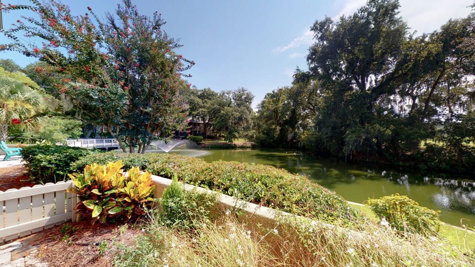 View of the Lagoon from Private Patio