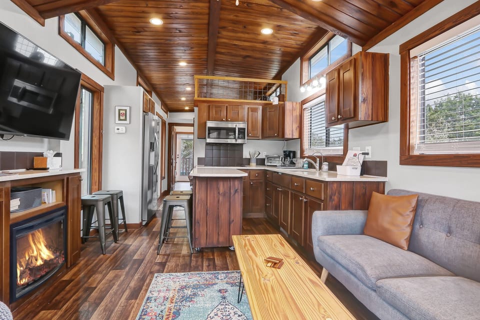 Open concept living space