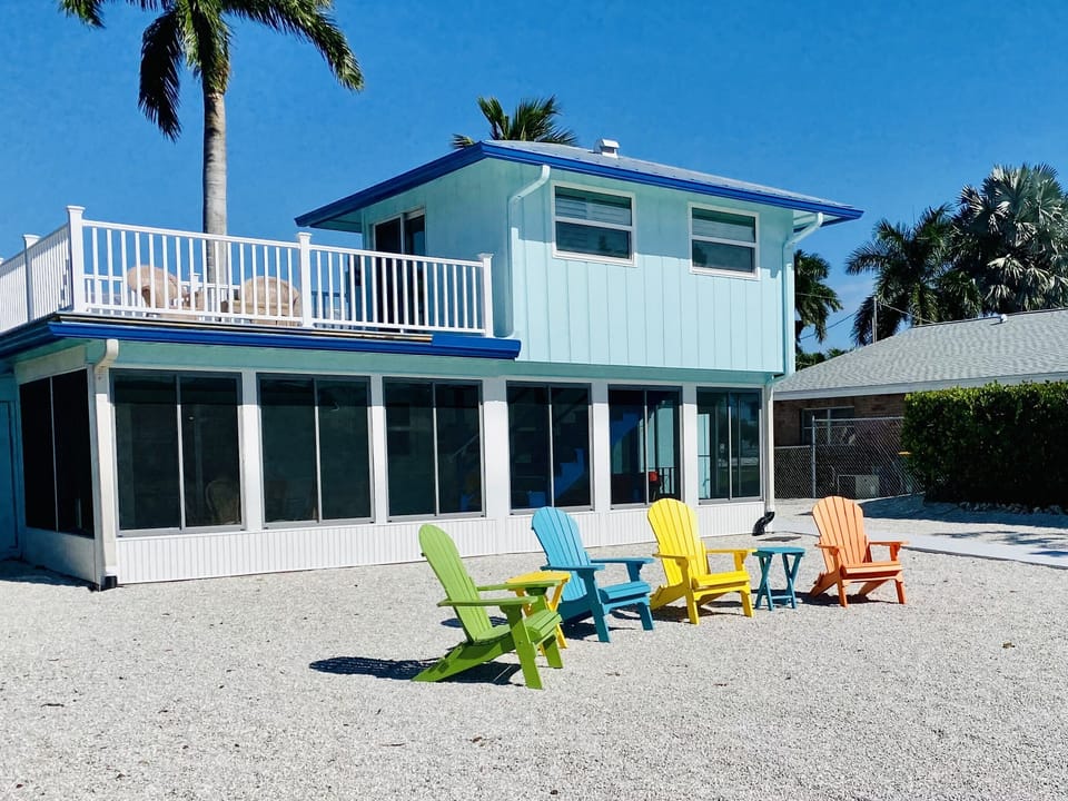 Priceless view with full glass Florida room!