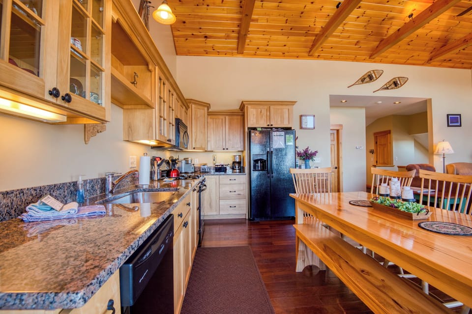 Fully equipped kitchen