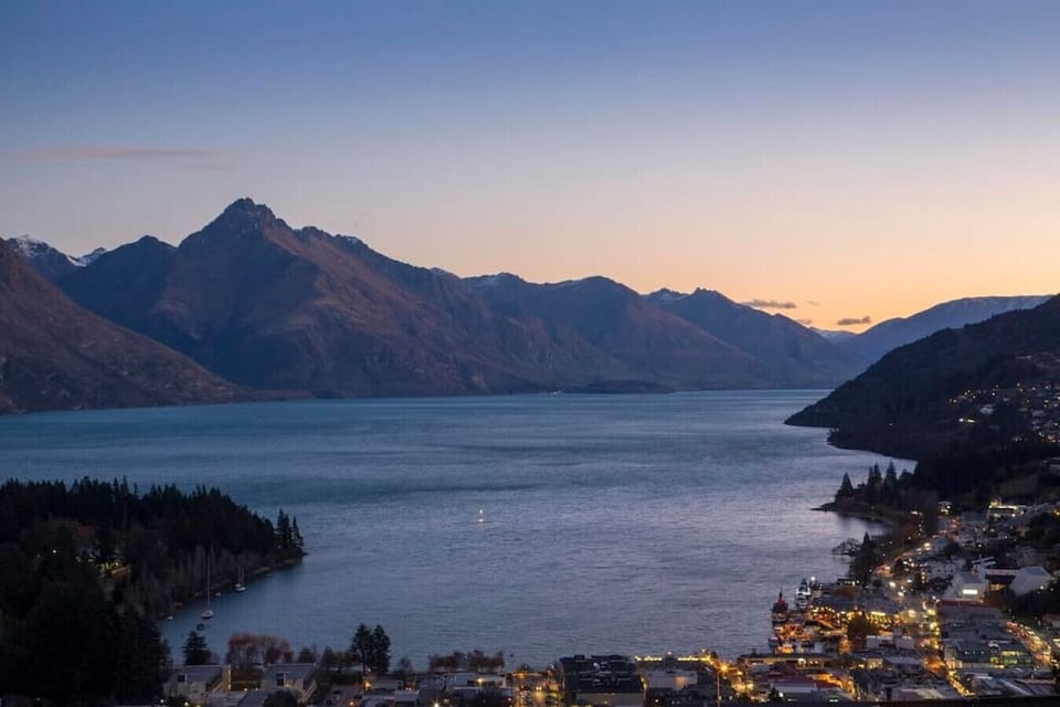 One of our favourite views down the lake looking towards Walter Peak.