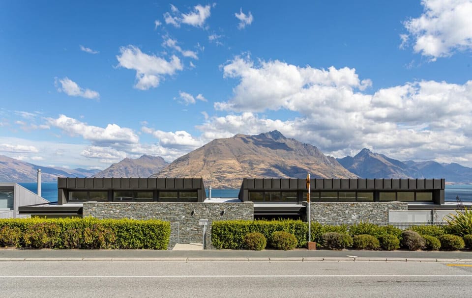 An incredible panorama high on Queenstown Hill.