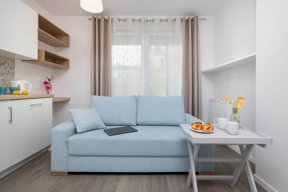 Spacious living room with full equipment. 