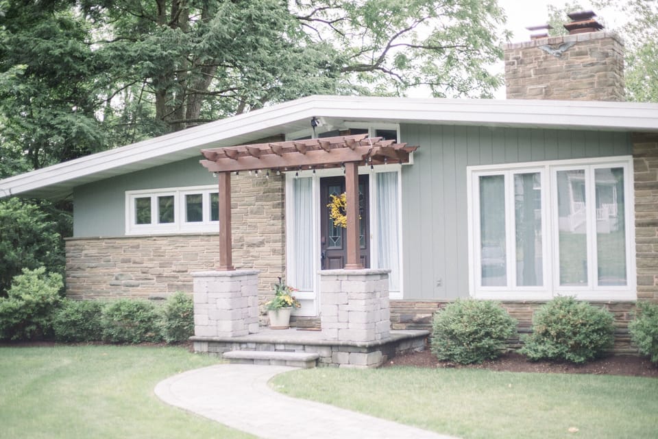 Front of the house