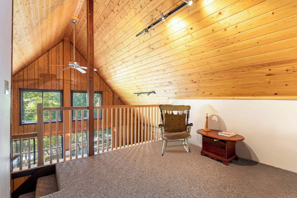 Great hangout space for the little ones or time alone with a good book.