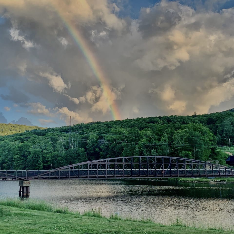 Ramshead Base Lodge Area- Short walk from our front door! 🌈