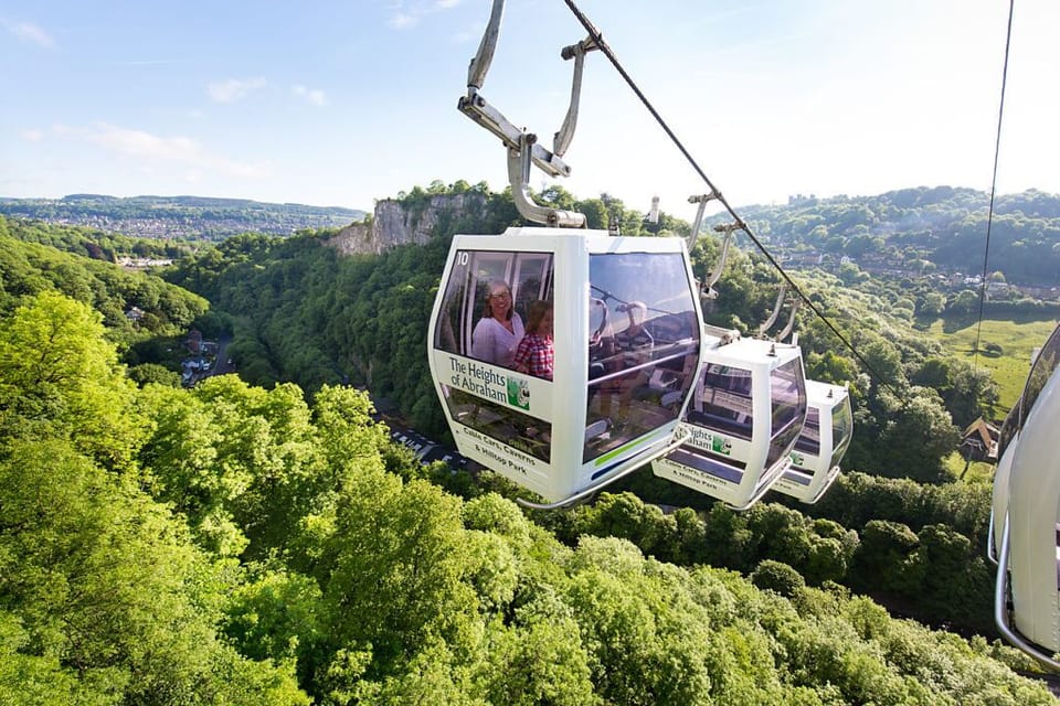 The Heights of Abraham cable car- 1 mile from the house.