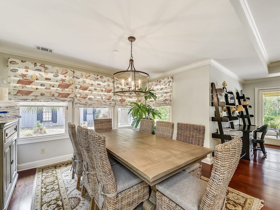 Living Room and Dining Area at 32 Old Military Road