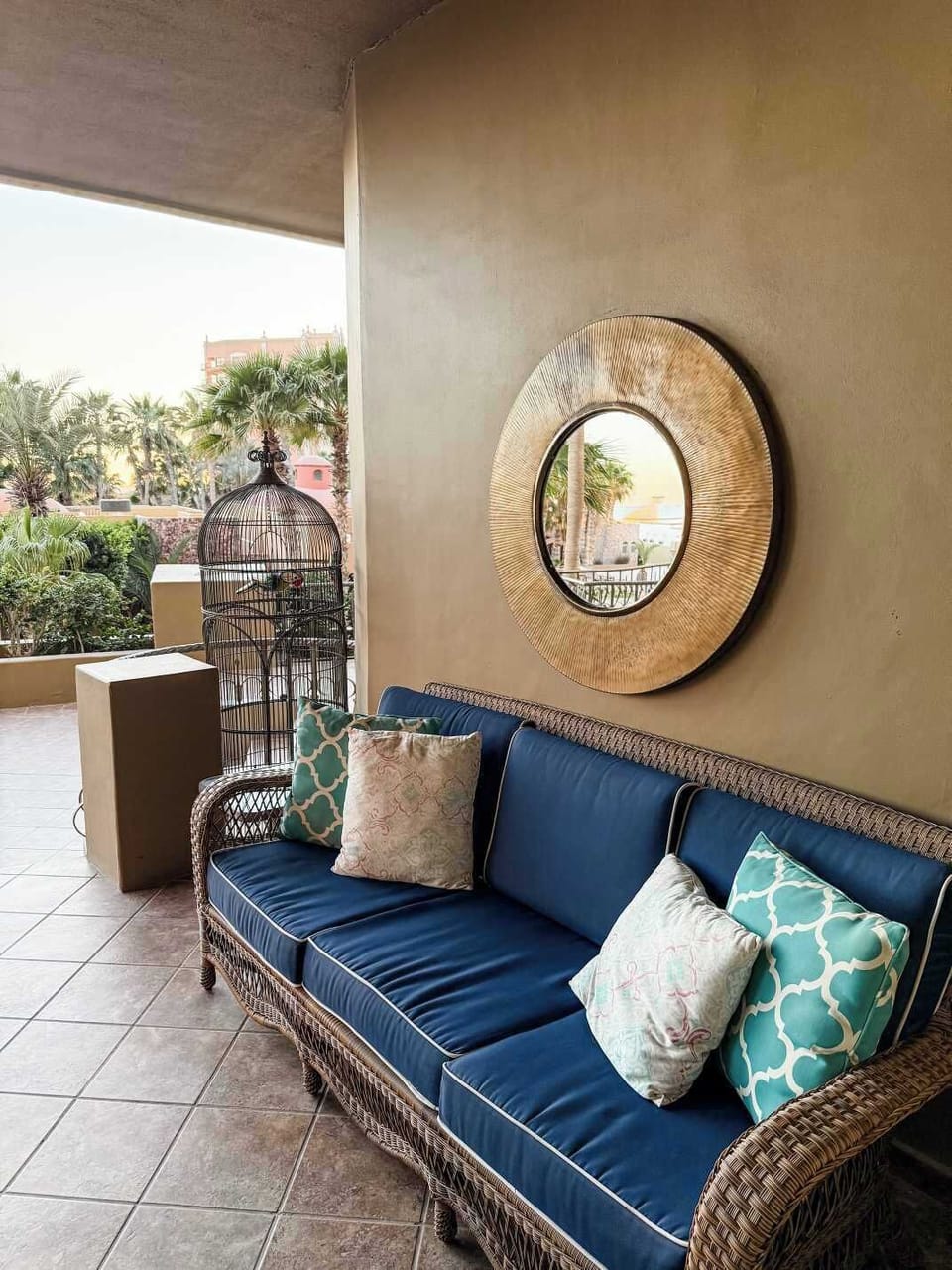 Patio couch