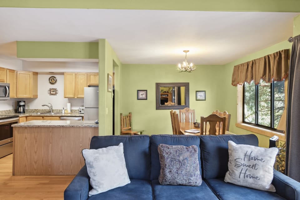Living Room and Dining Area