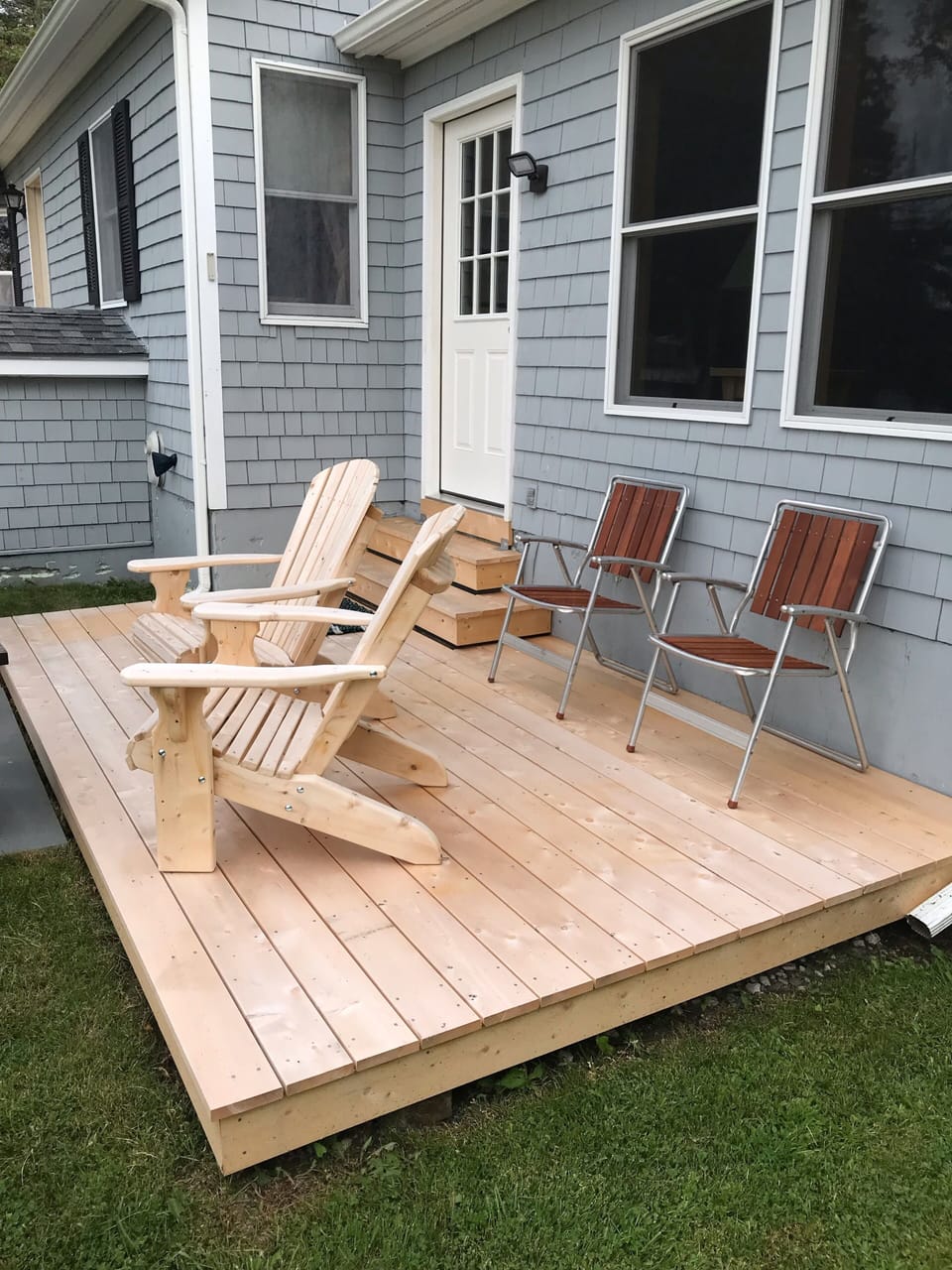Deck off of sitting room