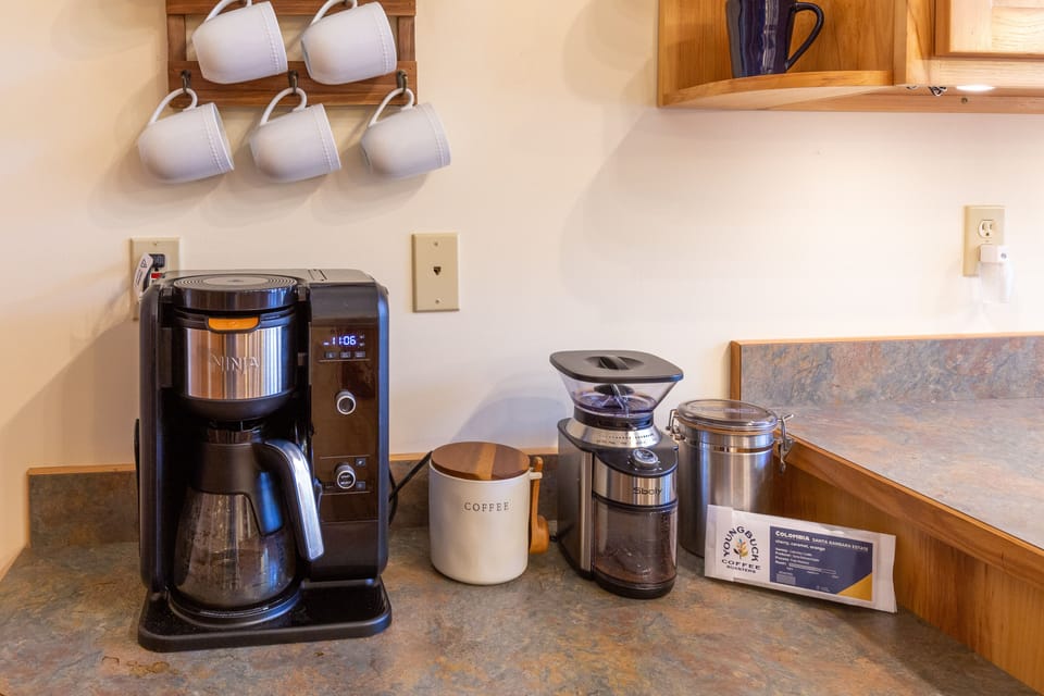 Coffee Bar - Coffee bar in kitchen