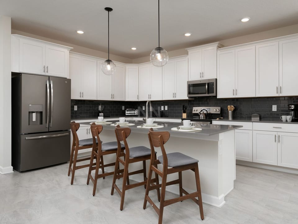 Spacious and thoughtfully designed kitchen