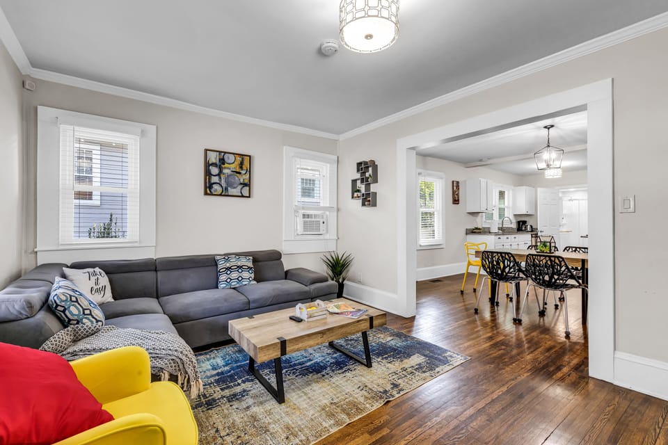 Exclusive Bungalow | Living room | 55-inch flat-screen TV with digital channels, TV, Netflix