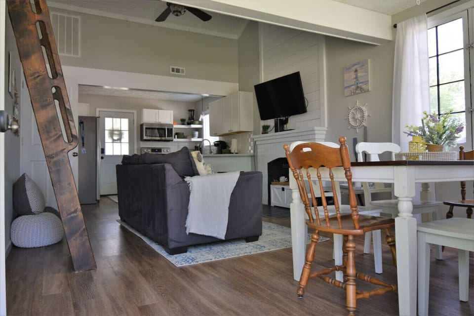 Cozy up in our Cozy Cottage in Rye Beach.  New 2024 50” tv.