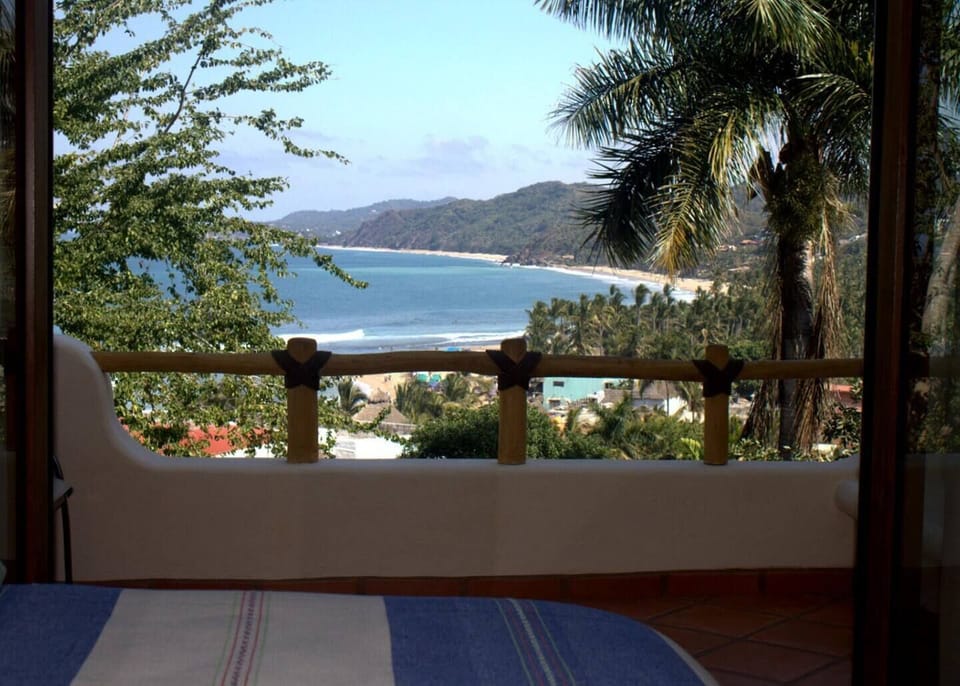 Wonderful views of the ocean and coastline.