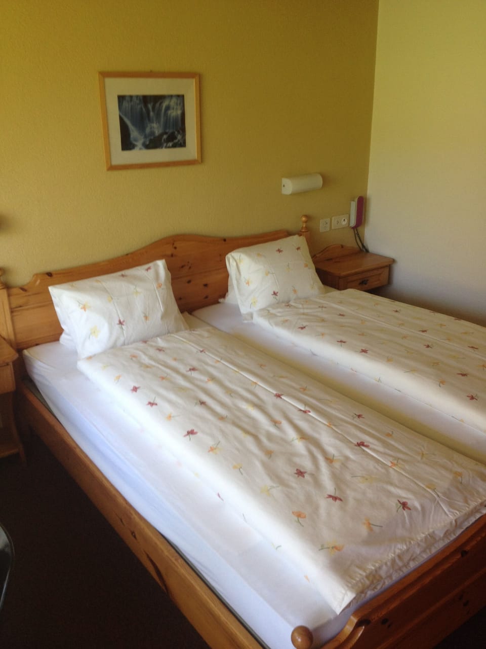 Desk, blackout drapes, iron/ironing board, bed sheets