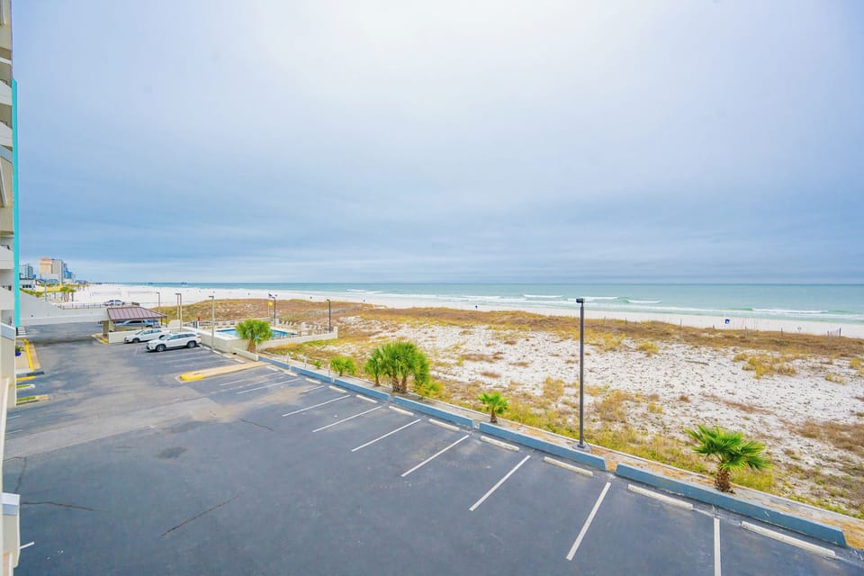 Bask in the calming vibe from your balcony while soaking up stunning views of the beach and coast