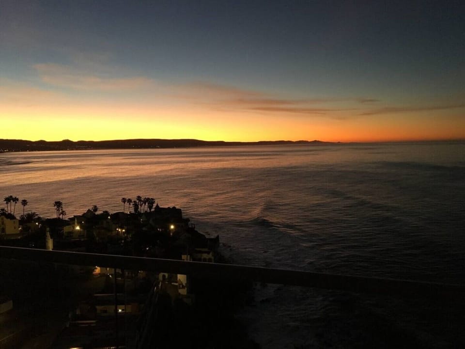Sunrise from balcony