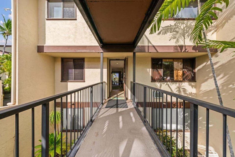 No stairs! from the units' parking stall to the front door