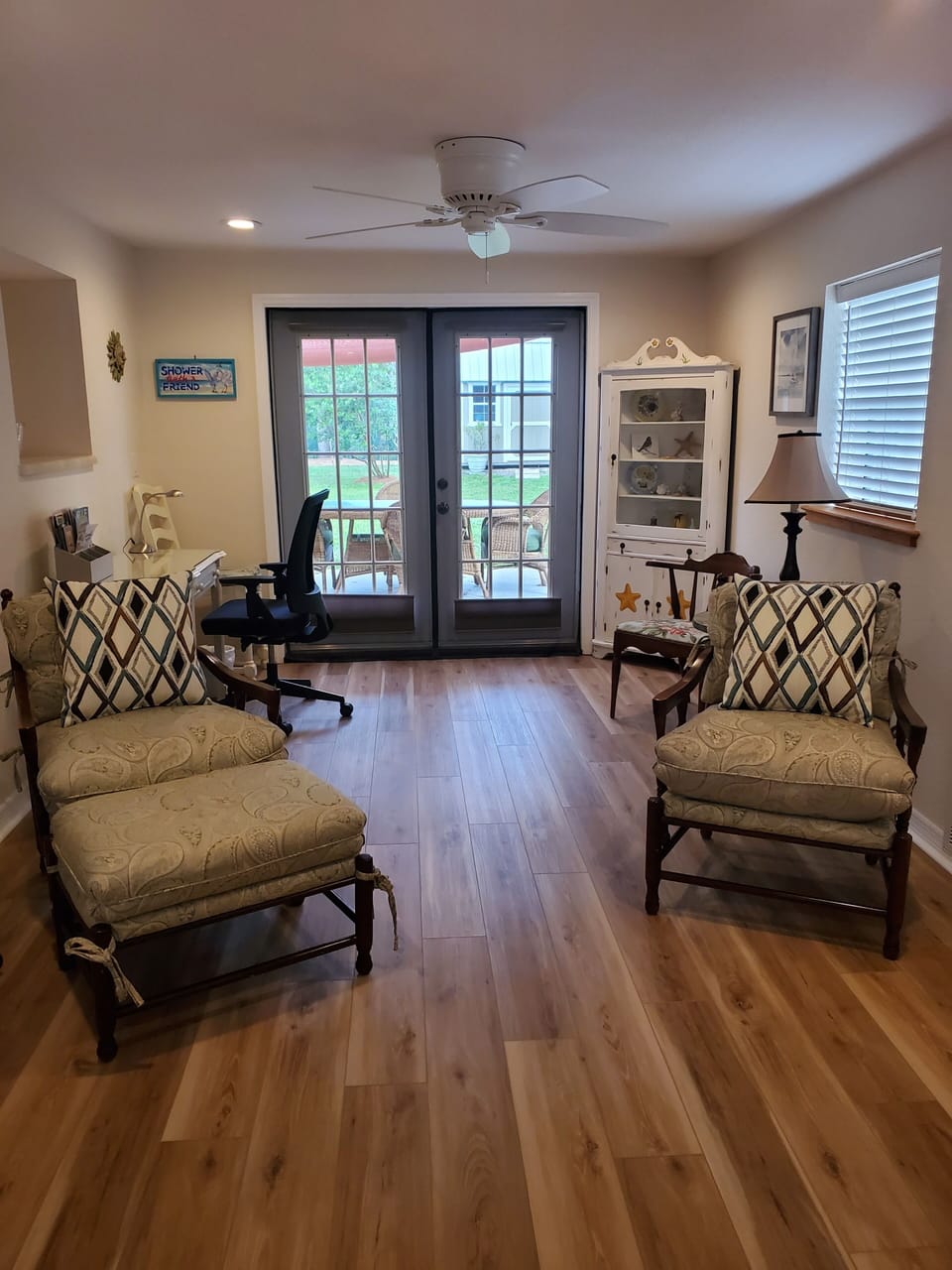 Rear of living room