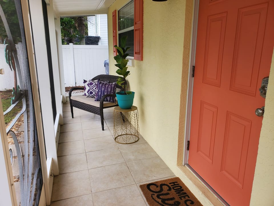 Front porch left