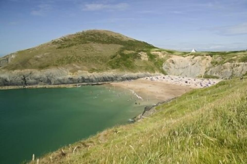 Nearby Mwnt Beach