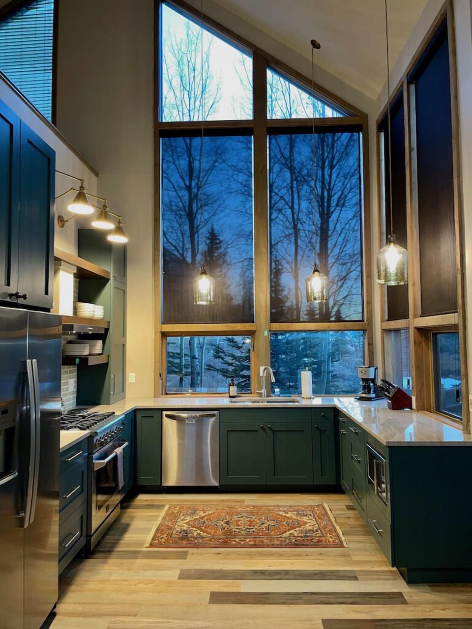 Kitchen: LeCreuset teakettle, Drip coffee, toaster. Keurig coffee in dining area