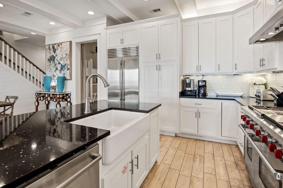 Second Floor Kitchen - Bar Seating - Double Ovens