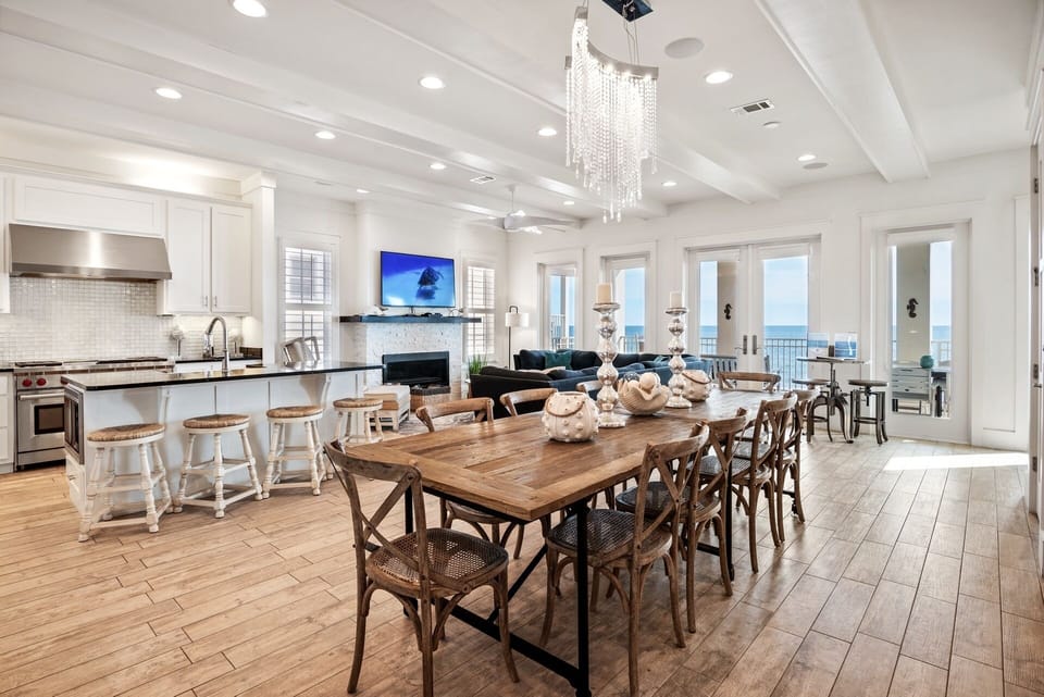 Second Floor Open Concept Kitchen