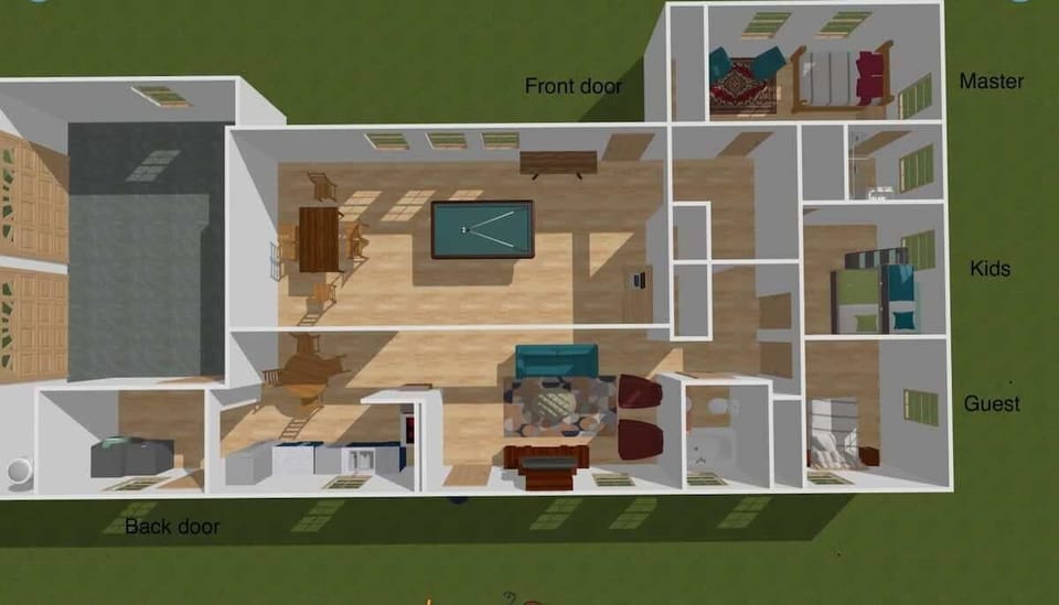 Graceful-Stays 3D floorplan