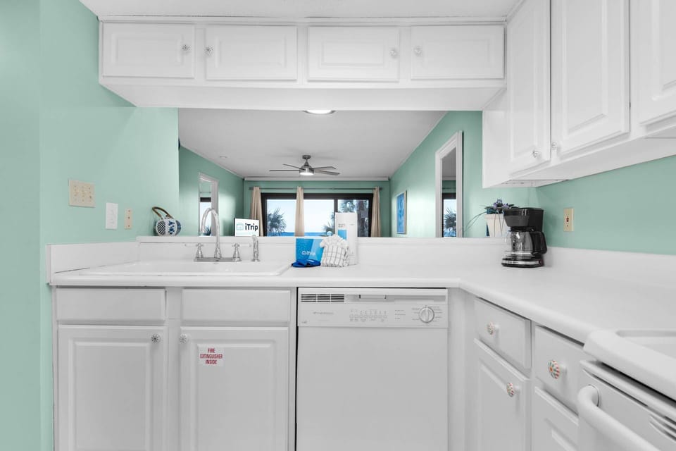 Gulf view even from the kitchen