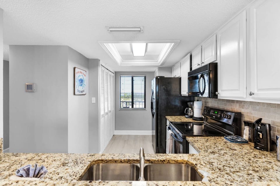 Plenty of room to make your meals in this renovated kitchen